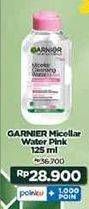 Promo Harga Garnier Micellar Water Pink 125 ml - Indomaret