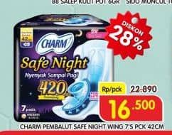 Promo Harga Charm Safe Night Gathers 42cm 7 pcs - Superindo