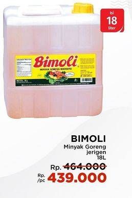 Promo Harga Bimoli Minyak Goreng 18000 ml - Lotte Grosir