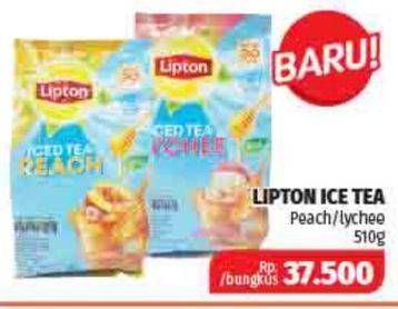 Promo Harga Lipton Iced Tea Peach, Lychee 510 gr - Lotte Grosir