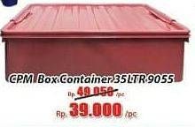 Promo Harga CPM Container Box 9055 35 ltr - Hari Hari