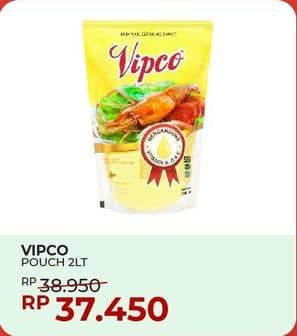 Promo Harga Vipco Minyak Goreng 2000 ml - Yogya