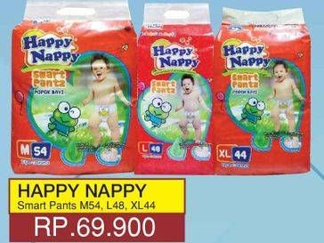 Promo Harga Happy Nappy Smart Pantz Diaper M54, L48, XL44  - Yogya