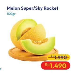 Promo Harga Melon Super/Sky Rocket  - Hypermart