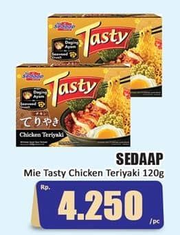 Promo Harga Sedaap Tasty Bakmi Chicken Teriyaki 120 gr - Hari Hari