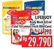 Promo Harga Lifebuoy Body Wash Total 10, Lemon Fresh, Mild Care 850 ml - Hypermart