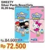 SWEETY Silver Pants Boys/Girls XL26