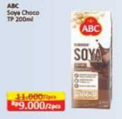 Promo Harga ABC Minuman Soya Creamy Chocolate 200 ml - Alfamart