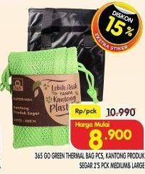 Promo Harga 365 Go Green Thermal Bag  - Superindo