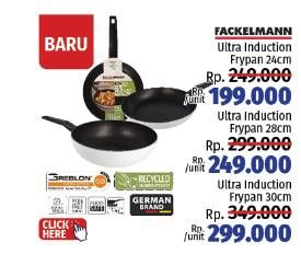 Promo Harga Fackelmann Ultra Induction Pan Frypan 30 Cm  - LotteMart