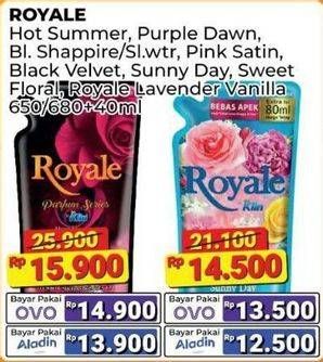 Promo Harga So Klin Royale Parfum Collection Sunny Day, Sweet Floral, Lavender Vanilla 720 ml - Alfamart