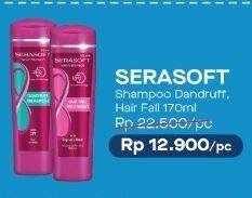 Promo Harga SERASOFT Shampoo Dandruff, Hair Fall Treatment 170 ml - Alfamart