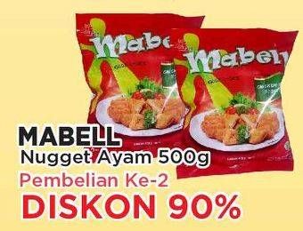 Promo Harga MABELL Nugget Ayam 500 gr - Yogya