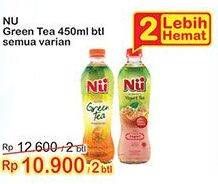 Promo Harga Nu Green Tea & Yogurt Tea  - Indomaret