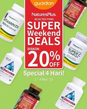 Promo Harga Natures Plus Product  - Guardian