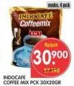 Promo Harga Indocafe Coffeemix 30 sachet - Superindo