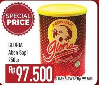 Promo Harga GLORIA Abon Sapi 250 gr - Hypermart