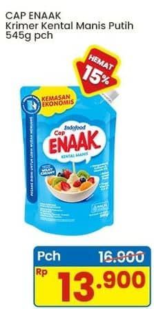 Promo Harga Cap Enaak Susu Kental Manis Putih 545 gr - Indomaret