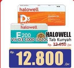 Halowell Vitamin D3 1000 IU