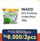 Promo Harga Inaco Mini Pudding Mix Flavour 10 pcs - Indomaret