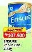 Promo Harga Ensure Nutrition Powder FOS Vanila 400 gr - Alfamart