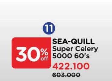 Promo Harga Sea Quill Super Celery 5000  - Watsons