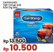 Promo Harga Sariwangi Teh Asli 92 gr - Indomaret