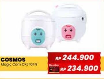 Promo Harga Cosmos CRJ 101 | Rice Cooker  - Yogya