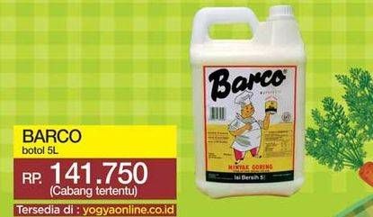 Promo Harga BARCO Minyak Goreng Kelapa 5000 ml - Yogya