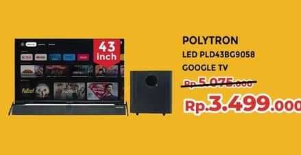 Promo Harga Polytron PLD43BG9058  - Yogya