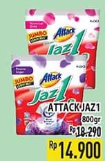 Promo Harga Attack Jaz1 Detergent Powder 800 gr - Hypermart