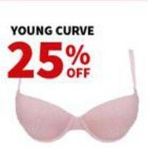 Promo Harga YOUNG CURVE Bra / Panties Wanita  - Carrefour