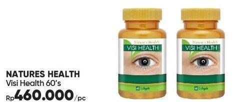 Promo Harga NATURES HEALTH Visi Health 60 pcs - Guardian