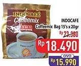 Promo Harga Indocafe Coffeemix per 15 sachet 20 gr - Hypermart