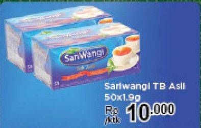 Promo Harga Sariwangi Teh Asli per 50 pcs 1 gr - Carrefour