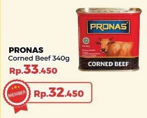 Promo Harga Pronas Corned Beef 340 gr - Yogya