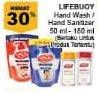 Promo Harga LIFEBUOY Hand Wash / Hand Sanitizer 50-180ml  - Giant