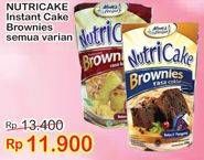 Promo Harga Nutricake Instant Cake Brownies All Variants  - Indomaret