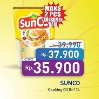 Promo Harga Sunco Minyak Goreng 2000 ml - Hypermart