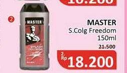 Promo Harga MASTER Splash Cologne Freedom 150 ml - Alfamidi