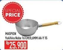 Promo Harga MASPION Yukihira Nabe 16 Cm  - Hypermart