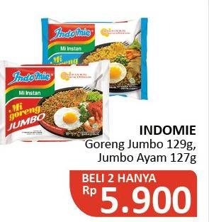 Promo Harga Indomie Mi Goreng Jumbo Special/Ayam Panggang  - Alfamidi