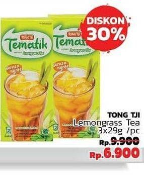 Promo Harga Tong Tji Tematik Instant Lemon Grass 3 pcs - LotteMart