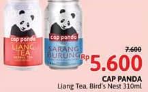 Promo Harga Cap Panda Minuman Kesehatan Liang Teh, Sarang Burung 310 ml - Alfamidi