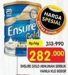 Promo Harga Ensure Gold Wheat Gandum Vanilla 850 gr - Superindo