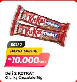 Promo Harga Kit Kat Chunky Chocolate 38 gr - Alfamart