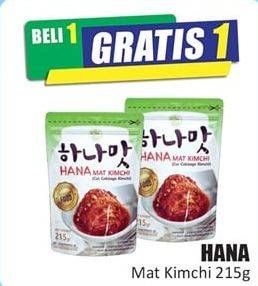 Promo Harga HANA Mat Kimchi 215 gr - Hari Hari