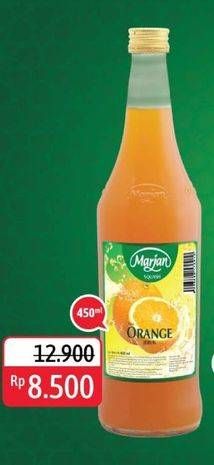 Promo Harga MARJAN Syrup Squash Orange 450 ml - Alfamidi