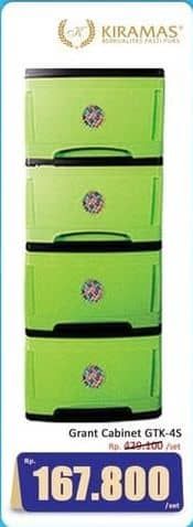 Promo Harga Kiramas Cabinet GTK-4S  - Hari Hari