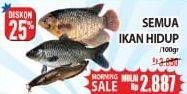 Promo Harga Aneka Ikan Segar  - Hypermart